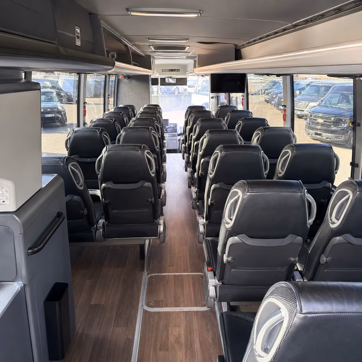 warwick charter bus interior