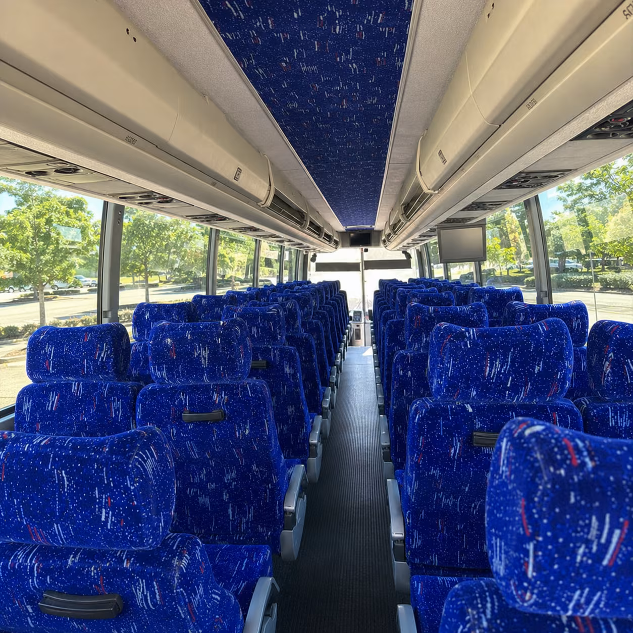 warwick charter bus services inside
